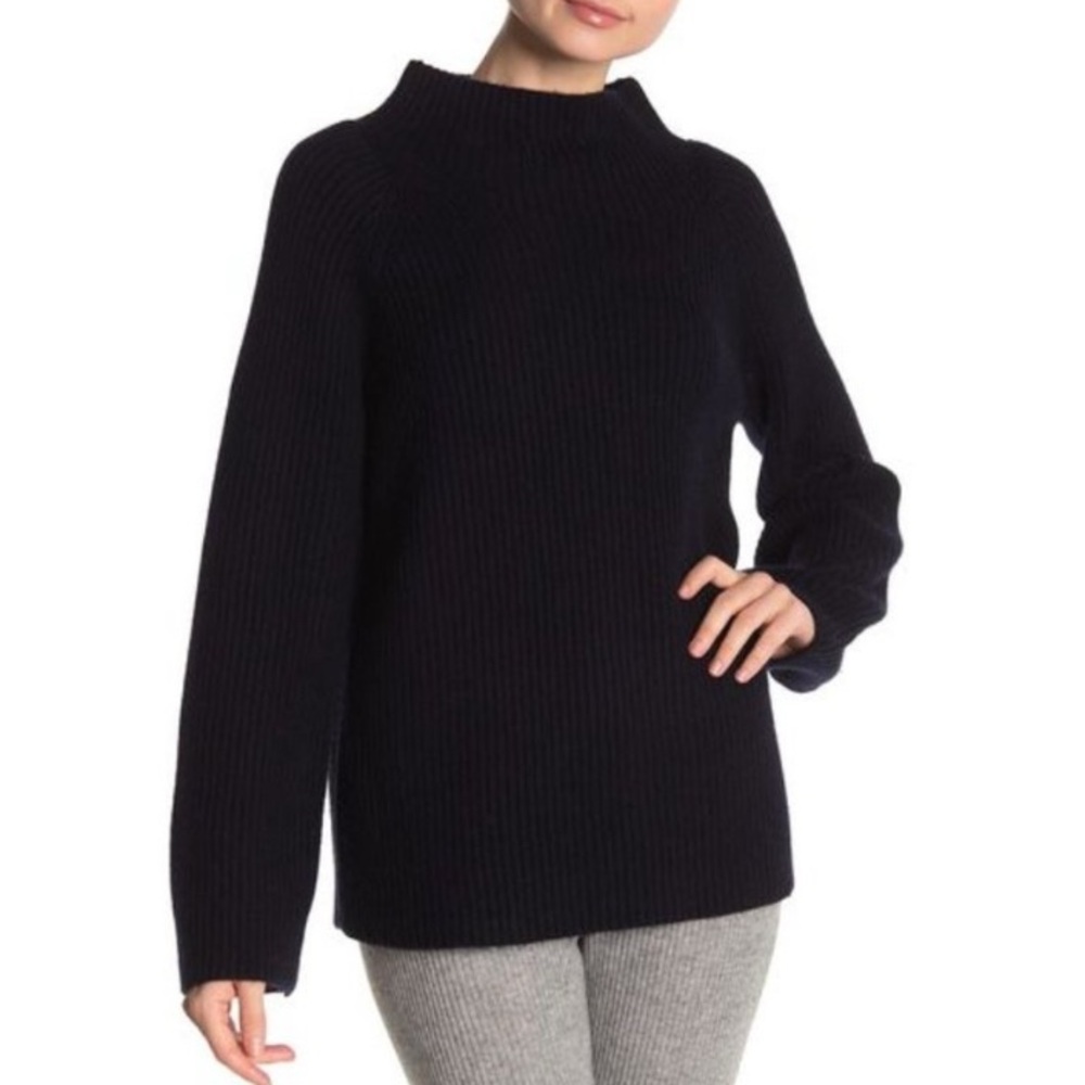 Vince Ribbed Knit Wool Blend Sweater ❤️ SZ M